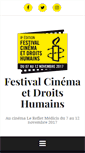 Mobile Screenshot of cinema-droits-humains.org