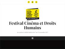 Tablet Screenshot of cinema-droits-humains.org